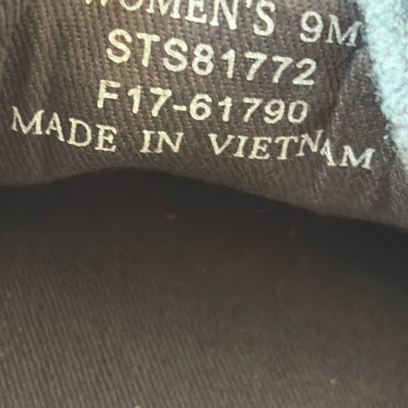 Sperry Gray Women's lace up Flats - Picture 7 of 11